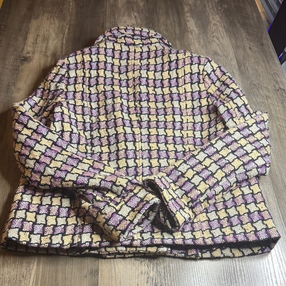 Vertigo Paris Multicolor Tweed Jacket - Picture 4 of 4